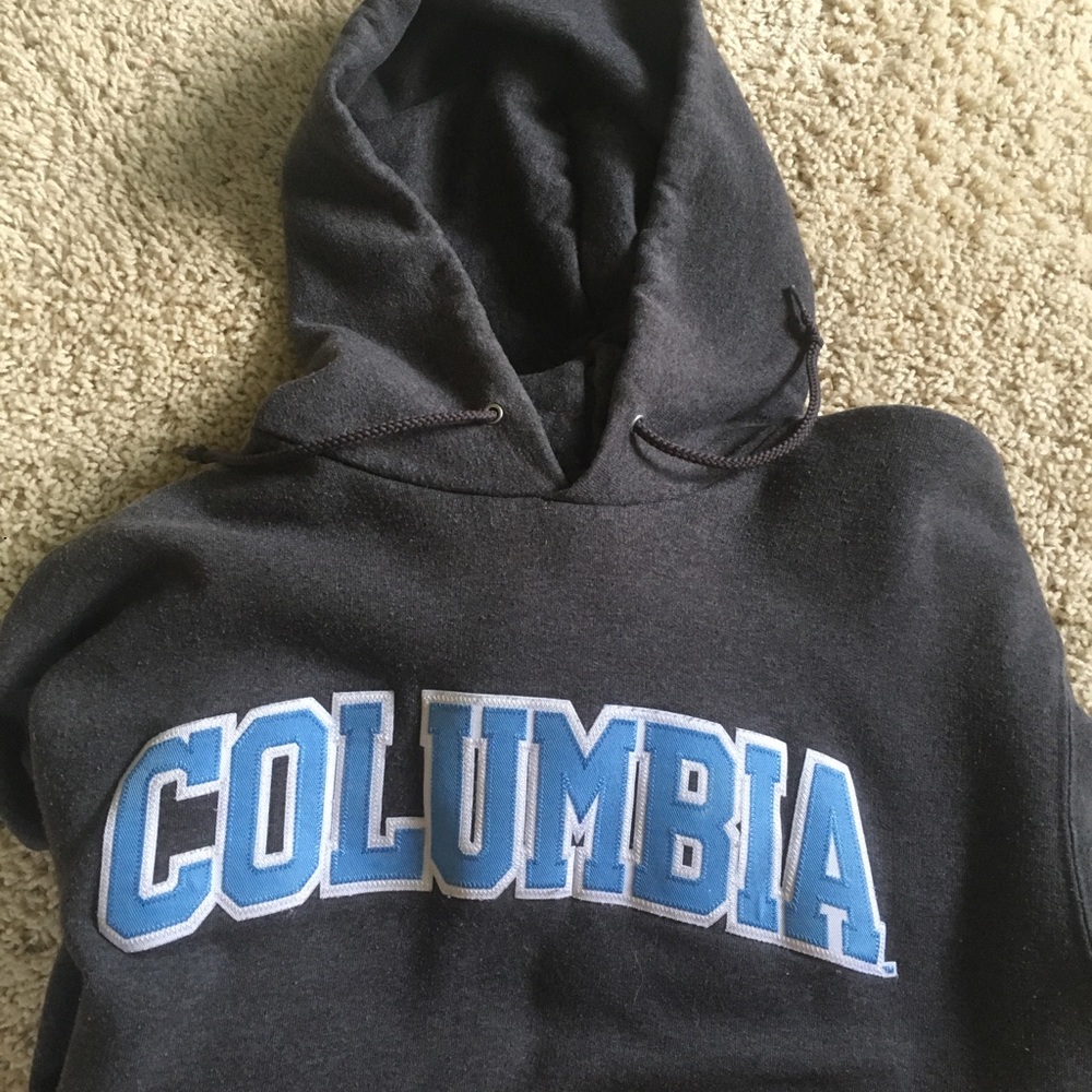 Hooded Columbia sweatshirt